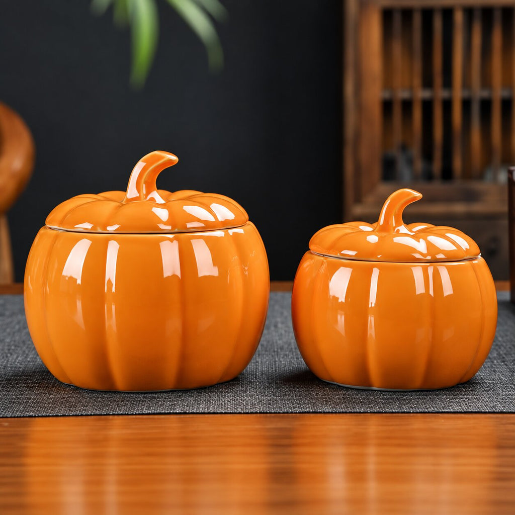 Harvest Pumpkin Jar