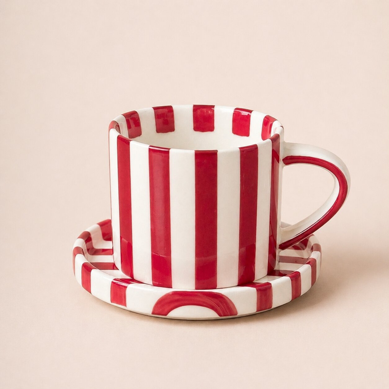 Mellie Stripe Cup Set