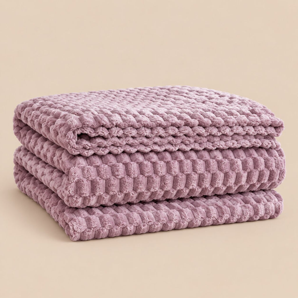 Mira Textured Throw Blanket