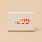 Avero Voice-Controlled Wooden Alarm Clock