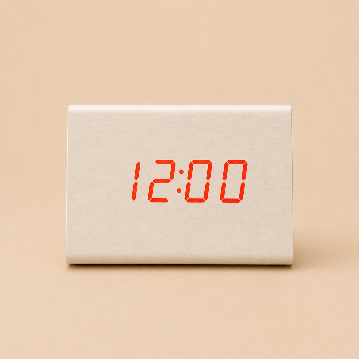 Avero Voice-Controlled Wooden Alarm Clock