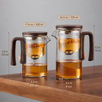 TeaFlow Magnetic Glass Teapot