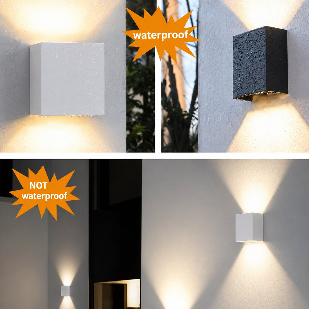 Cube Wall Light (Indoor or Outdoor)