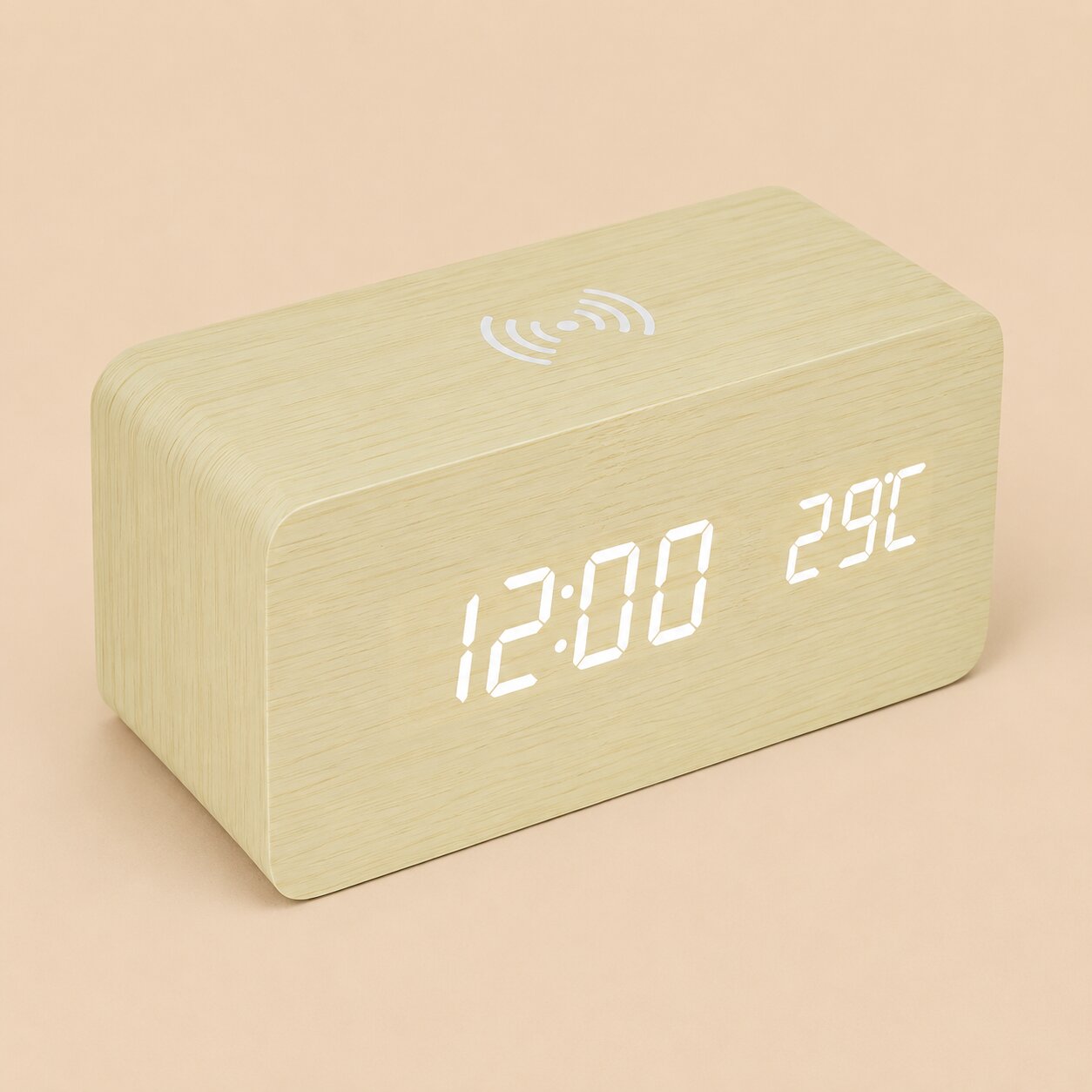 Lunara Wireless Charging Alarm Clock