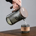TeaFlow Magnetic Glass Teapot