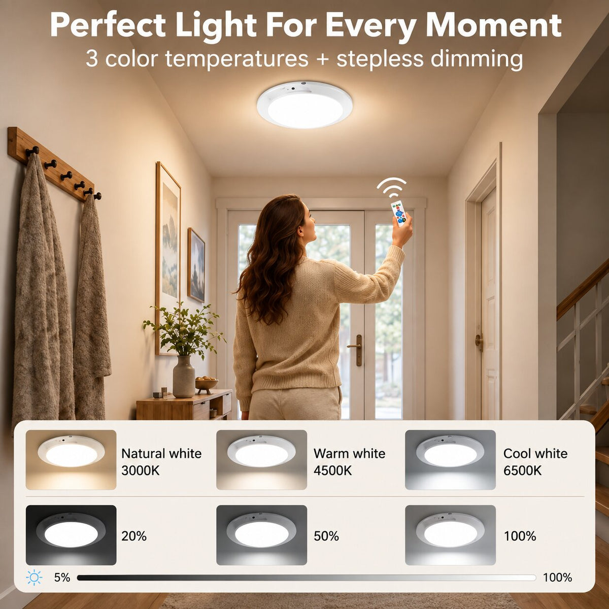 LumiSense Ceiling Light