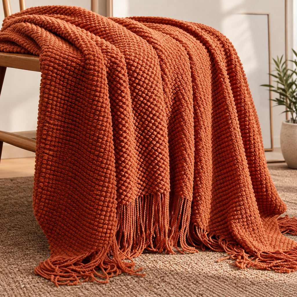 Nola Knit Throw Blanket