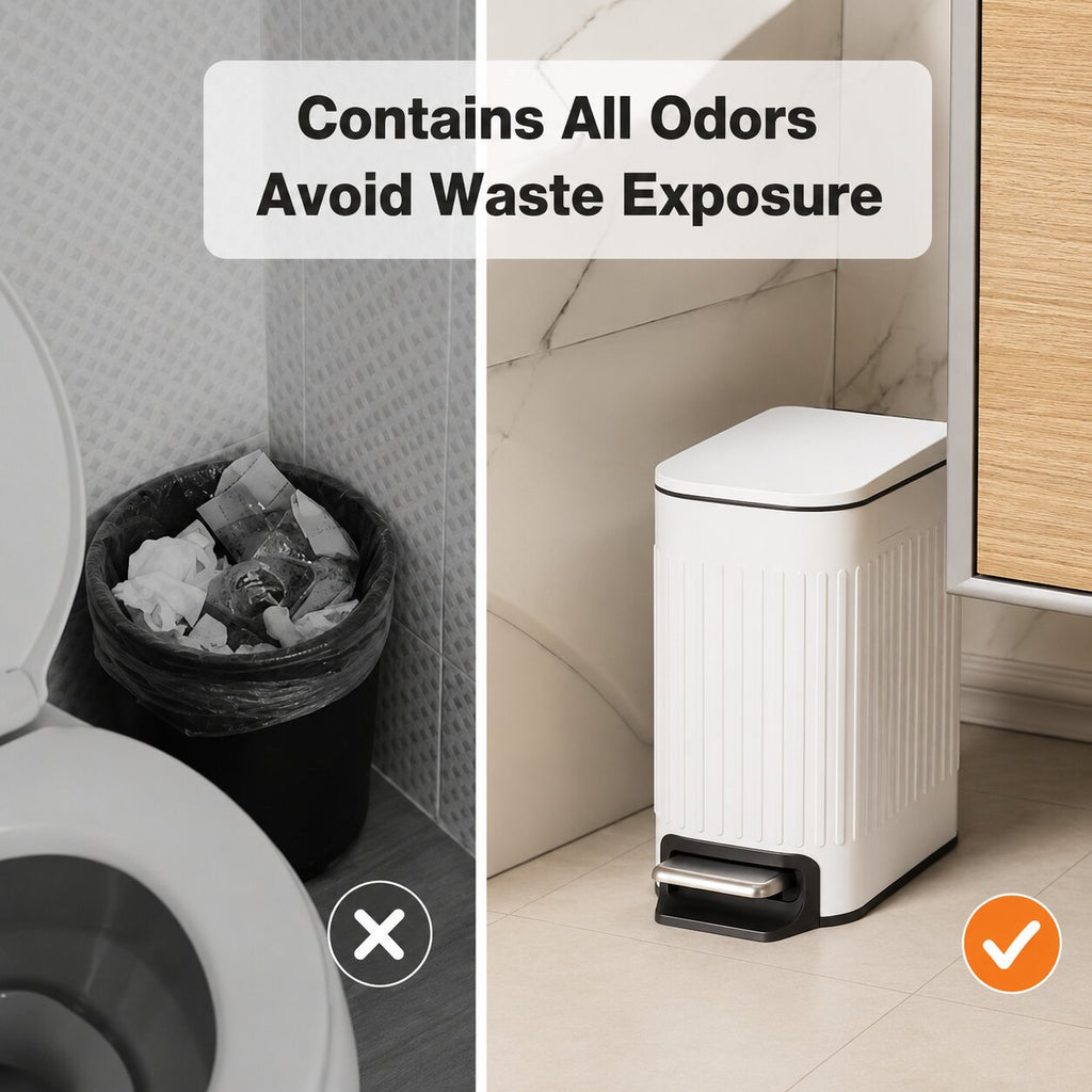 Avero Slim Step Bin