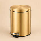LuxeStep Stainless Steel Trash Can
