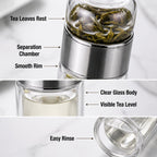 InfiniTea Glass Infuser