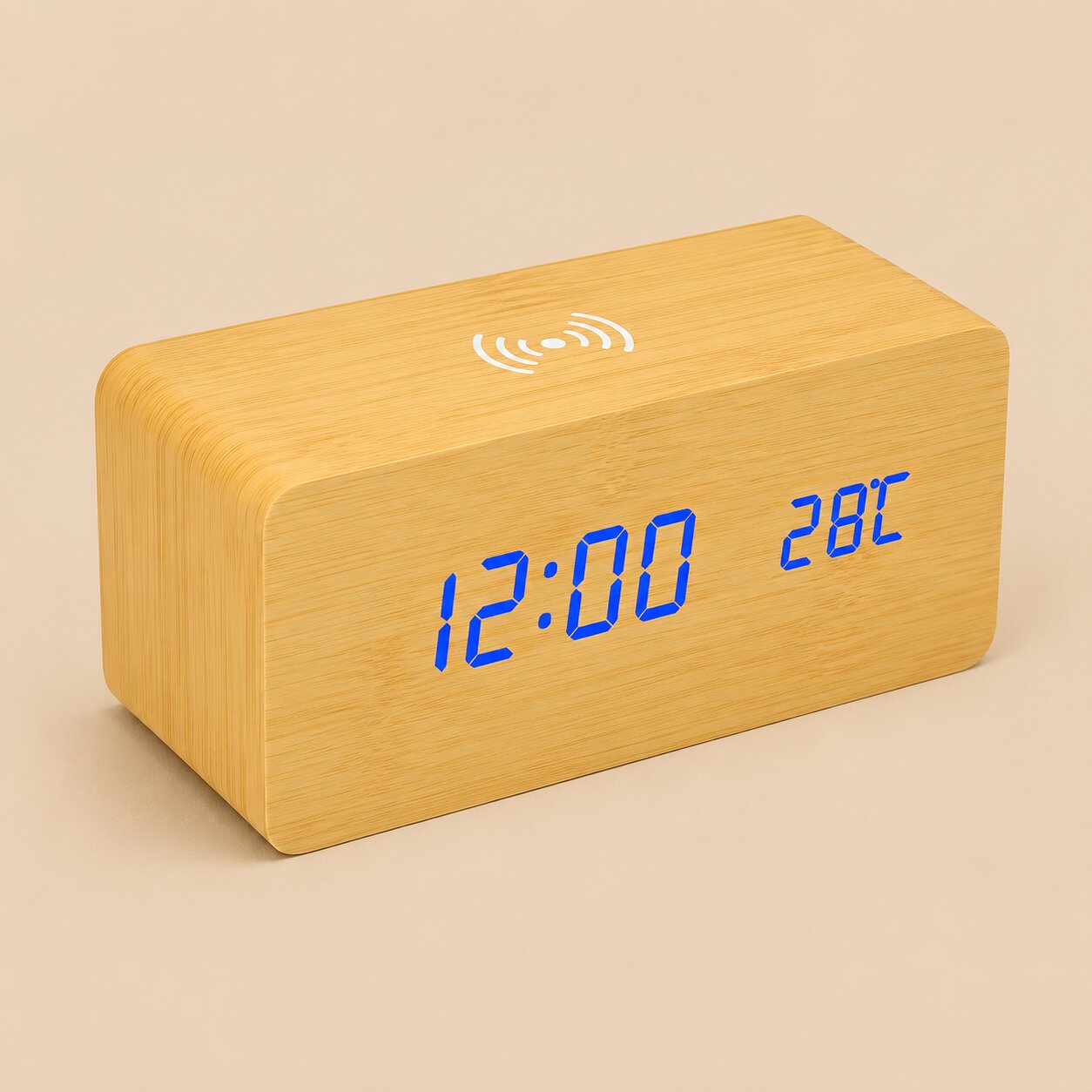 Lunara Wireless Charging Alarm Clock