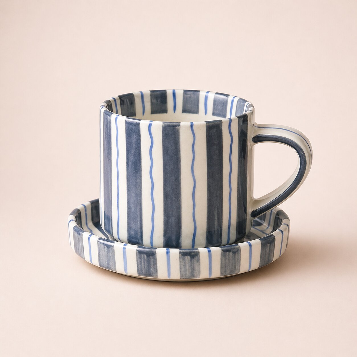 Mellie Stripe Cup Set