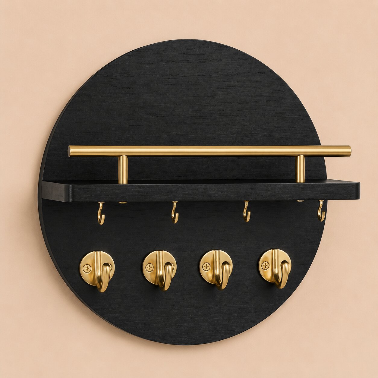 Wooden Wall Key Holder