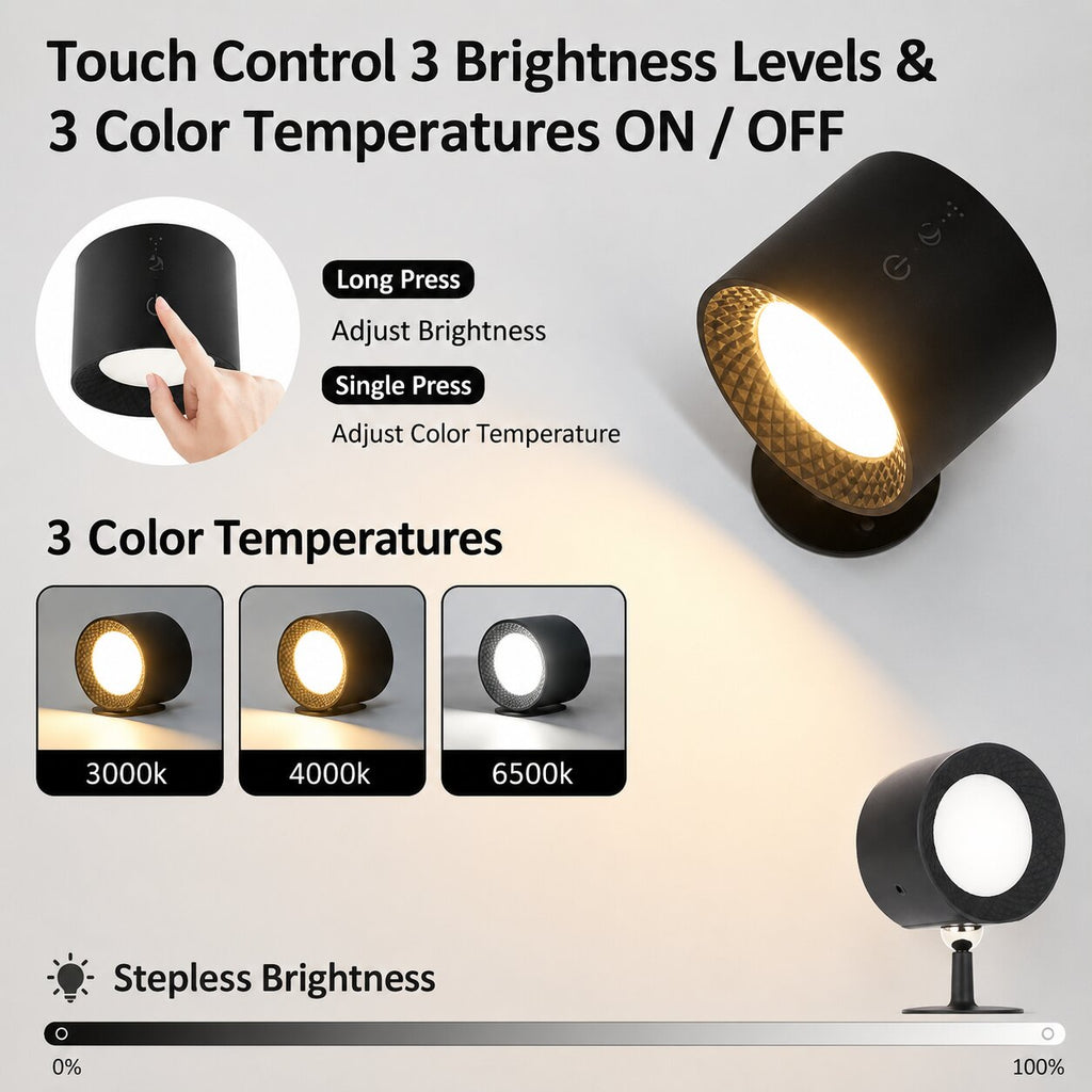 Aster Magnetic Wall Light