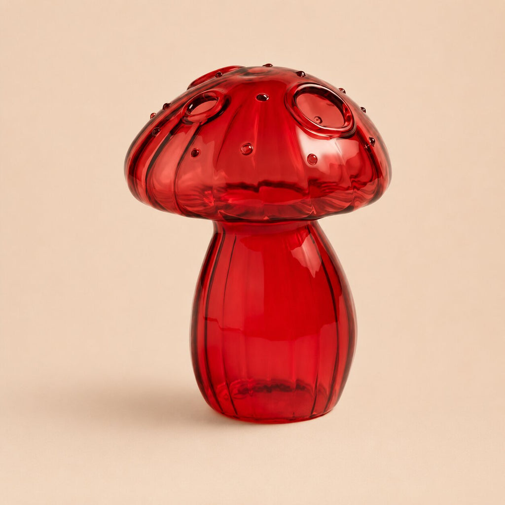 Mirelle Mushroom Glass Vase