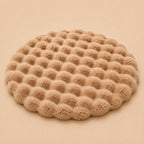 Elodie Round Faux Fur Rug