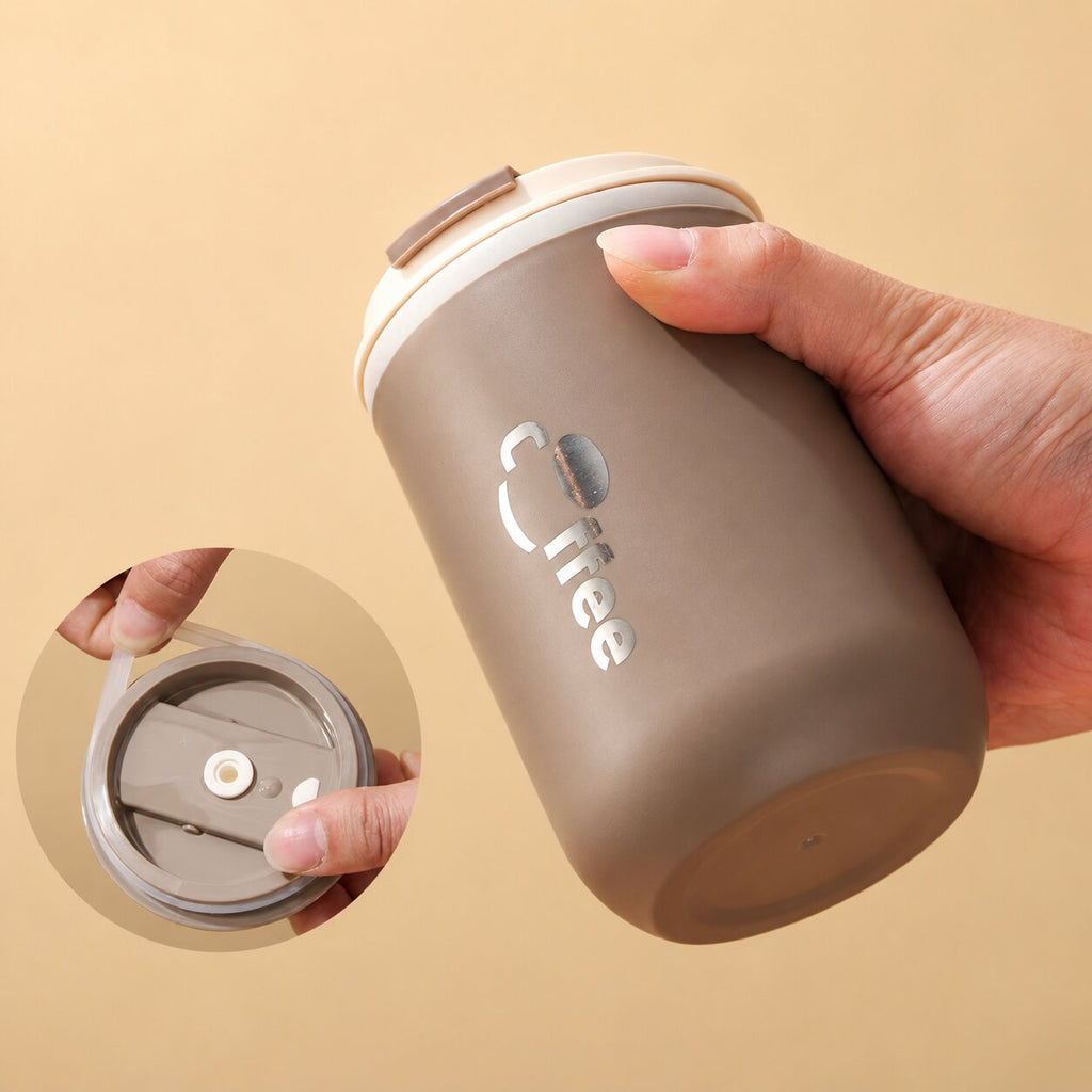 Marlow Insulated Coffee Tumbler with Straw