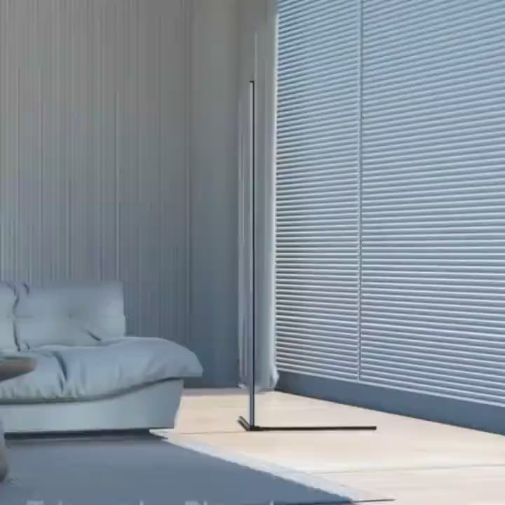Smart RGB LED Corner Floor Lamp