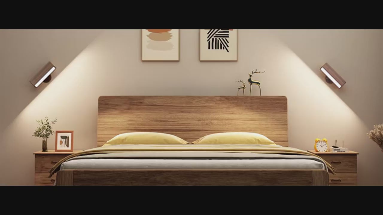 LumiSense Rechargeable Wall Light